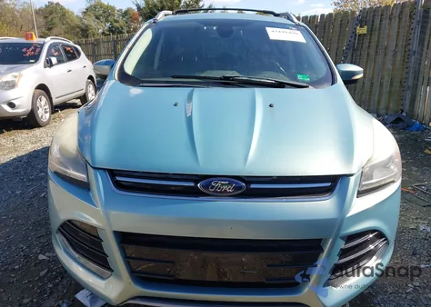 2013 Ford Escape Titanium из США, поврежденный, VIN 1FMCU9J91DUC43412